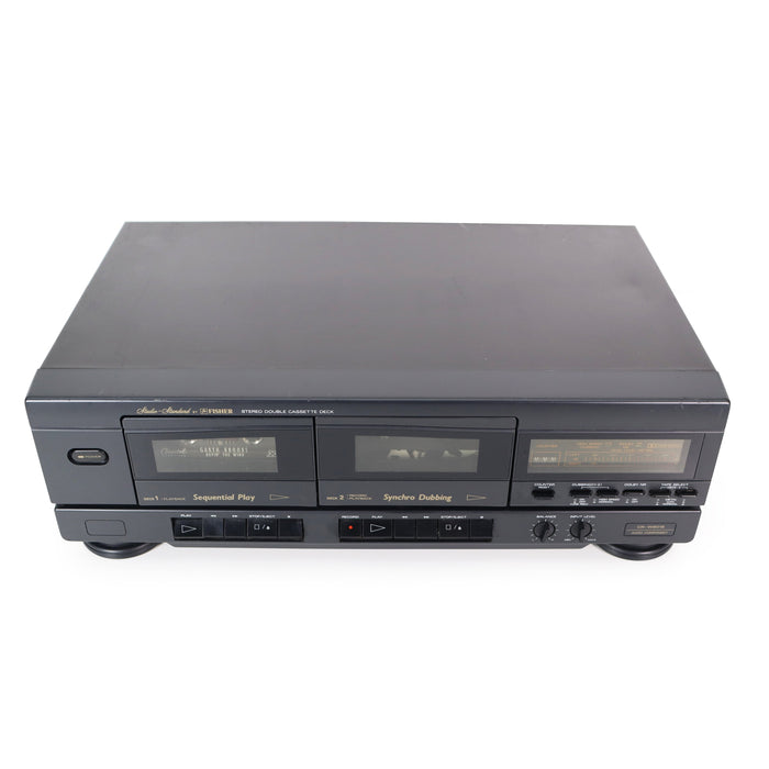 Fisher CR-W9015 Dual Deck Cassette Player-Electronics-SpenCertified-refurbished-vintage-electonics