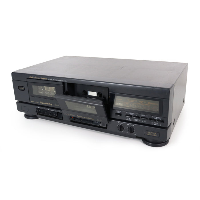 Fisher CR-W9015 Dual Deck Cassette Player-Electronics-SpenCertified-refurbished-vintage-electonics