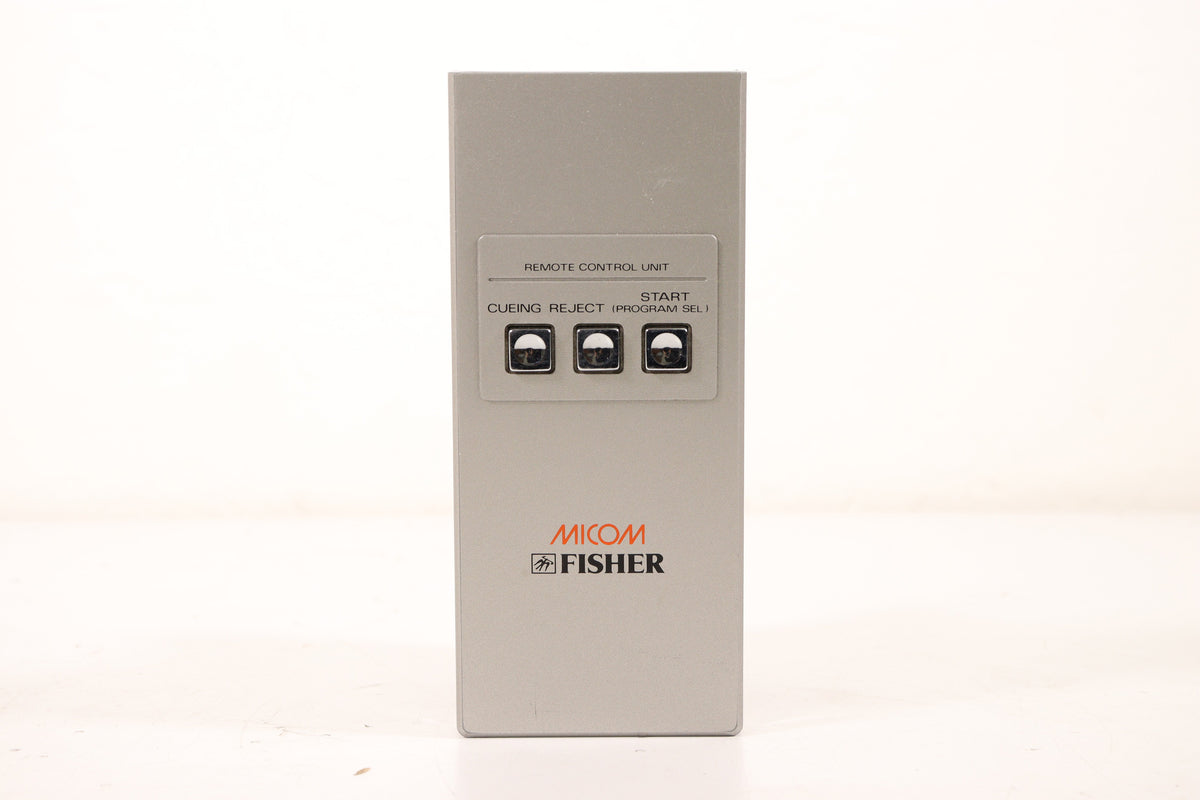 Fisher MICOM MT-6360 Remote for TP-L100D Record Player — SpenCertified