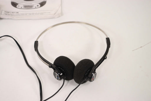 Fisher PCD-7350 Portable Compact Disc Player CD System with Case and Headset-CD Players & Recorders-SpenCertified-vintage-refurbished-electronics