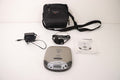 Fisher PCD-7350 Portable Compact Disc Player CD System with Case and Headset