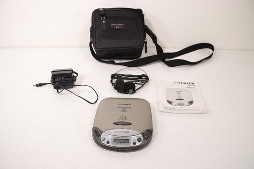 Fisher PCD-7350 Portable Compact Disc Player CD System with Case and Headset-CD Players & Recorders-SpenCertified-vintage-refurbished-electronics