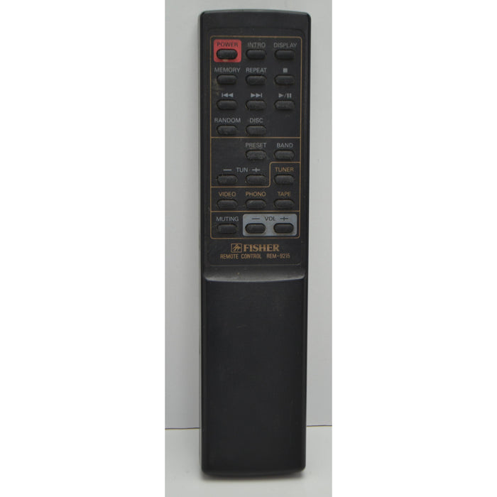 Fisher REM-9215 Remote Control-Remote-SpenCertified-refurbished-vintage-electonics