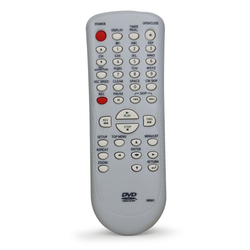 Funai Sylvania Emerson NB001 Remote Control for DVD Recorders EWR10D4 and DVR90DE-Remote-SpenCertified-refurbished-vintage-electonics