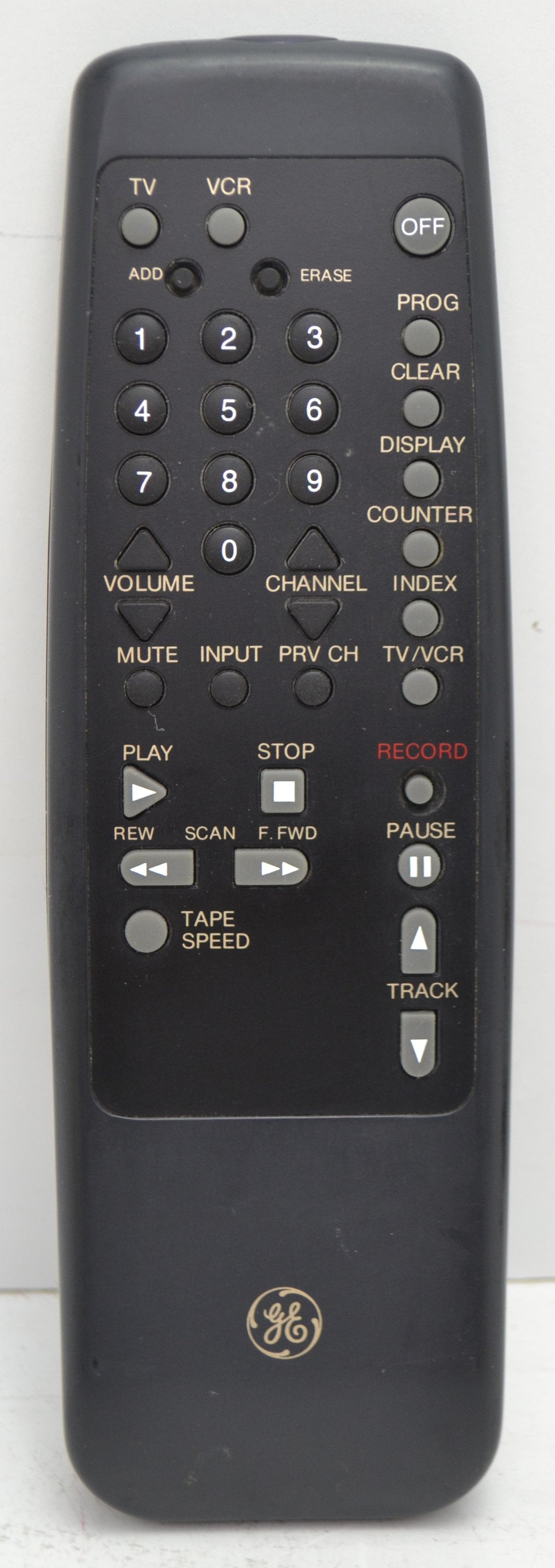 GE General Electric - VCR and TV Version I / 1 - Remote Control ...