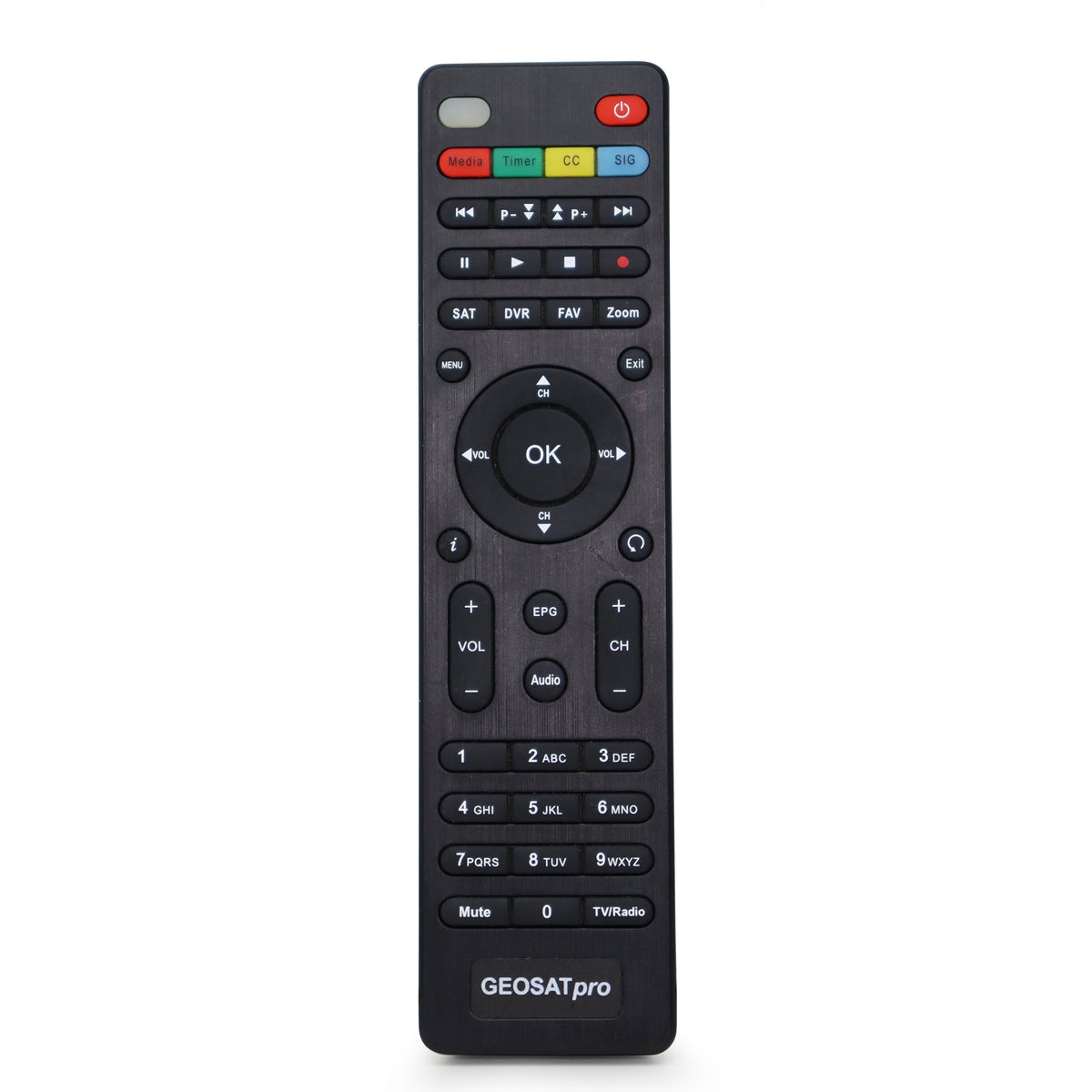 GEOSAT Pro Remote Control for Satellite System HDVR1200 — SpenCertified