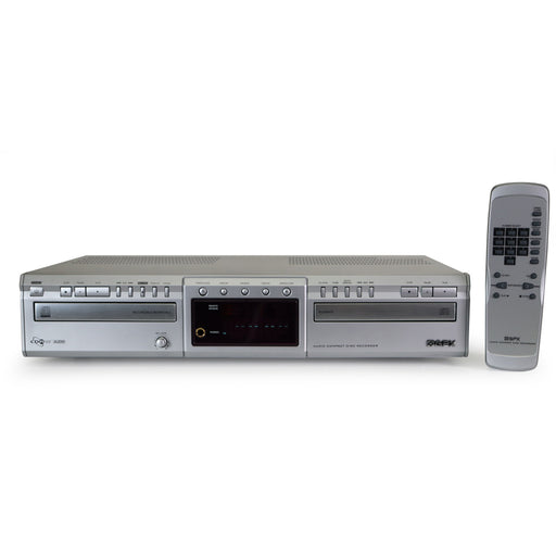GPX CDRW3500 Dual Tray CD Recorder-Electronics-SpenCertified-refurbished-vintage-electonics