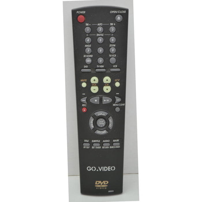 GoVideo 00052A DVD VCR Combo Player Remote Control-Remote-SpenCertified-vintage-refurbished-electronics