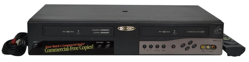 GoVideo DDV2110 Dual Deck VHS Player-Electronics-SpenCertified-refurbished-vintage-electonics