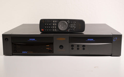 GoVideo DDV9000 Dual Deck VCR Player VHS Copy Dubbing Machine-Electronics-SpenCertified-vintage-refurbished-electronics