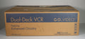 GoVideo GV-3070X Dual Deck VHS Player VCR Hi-Fi Like New