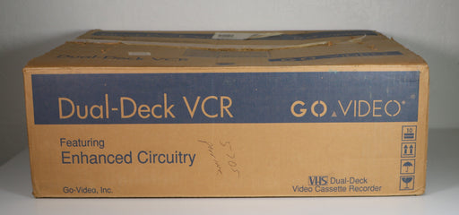 GoVideo GV-3070X Dual Deck VHS Player VCR Hi-Fi Like New-SpenCertified-vintage-refurbished-electronics