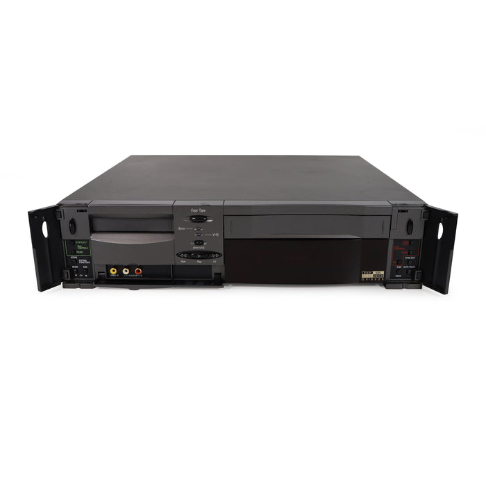 GoVideo GV-8020 Dual Deck VHS Player and 8mm Player 8mm Tape to VHS Converter-Electronics-SpenCertified-refurbished-vintage-electonics