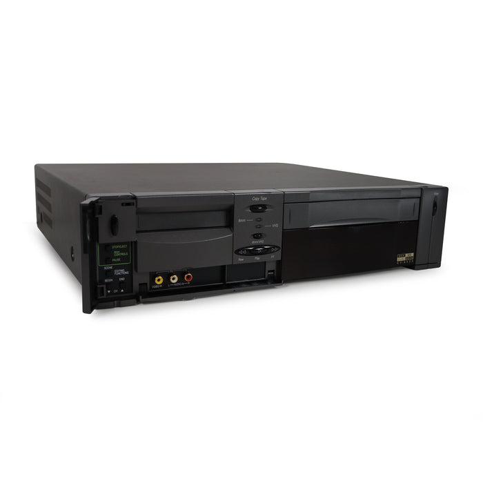 GoVideo GV-8020 Dual Deck VHS Player and 8mm Player 8mm Tape to VHS Converter-Electronics-SpenCertified-refurbished-vintage-electonics