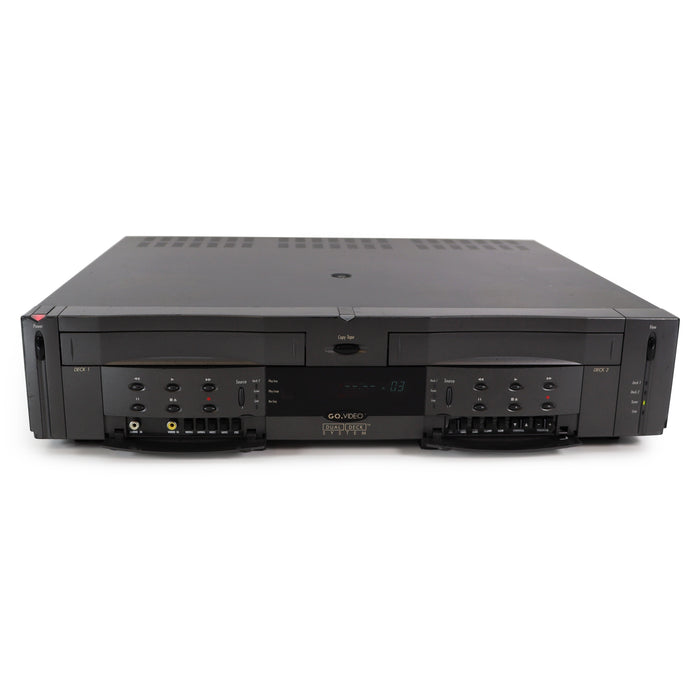 GoVideo GV3020 Dual Deck VCR/VHS Player/Copy Dubbing Machine-Electronics-SpenCertified-refurbished-vintage-electonics