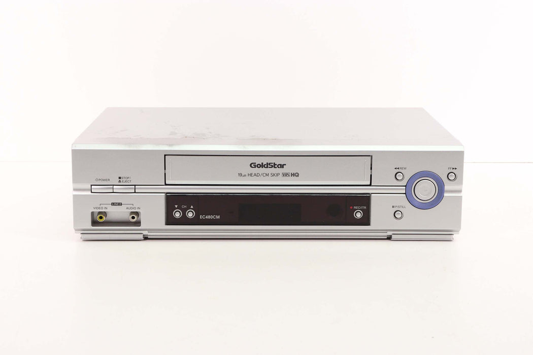 GoldStar EC480CM VCR Video Cassette Recorder (No Remote)-Electronics-SpenCertified-vintage-refurbished-electronics