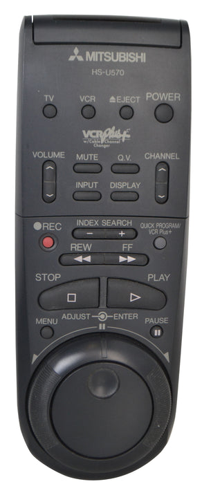 HS-U570 Remote for Mitsubishi HS-U570 VHS VCP Video Cassette Recorder-Remote Controls-SpenCertified-vintage-refurbished-electronics