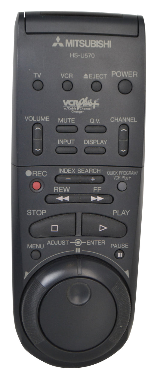 HS-U570 Remote for Mitsubishi HS-U570 VHS VCP Video Cassette Recorder-Remote Controls-SpenCertified-vintage-refurbished-electronics