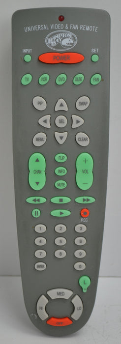 Hampton Bay - DVD / VCR / TV / Fan - Universal Video and Fan Remote Control-Remote-SpenCertified-refurbished-vintage-electonics