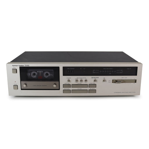 Harman/Kardon TD102 Single Deck Cassette Player-Electronics-SpenCertified-Arctic Beige-refurbished-vintage-electonics