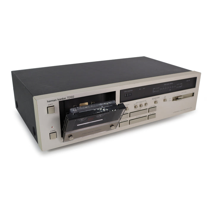 Harman/Kardon TD102 Single Deck Cassette Player-Electronics-SpenCertified-refurbished-vintage-electonics