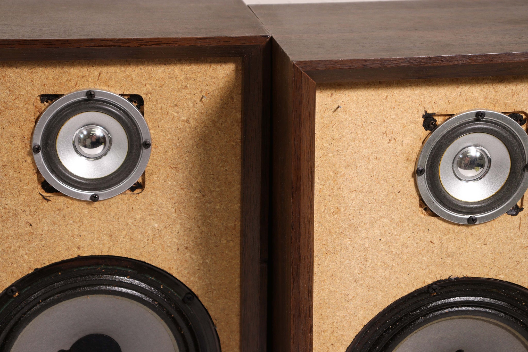 Harvard MK I 2 Way Speaker Pair (Tweeter has been replaced)