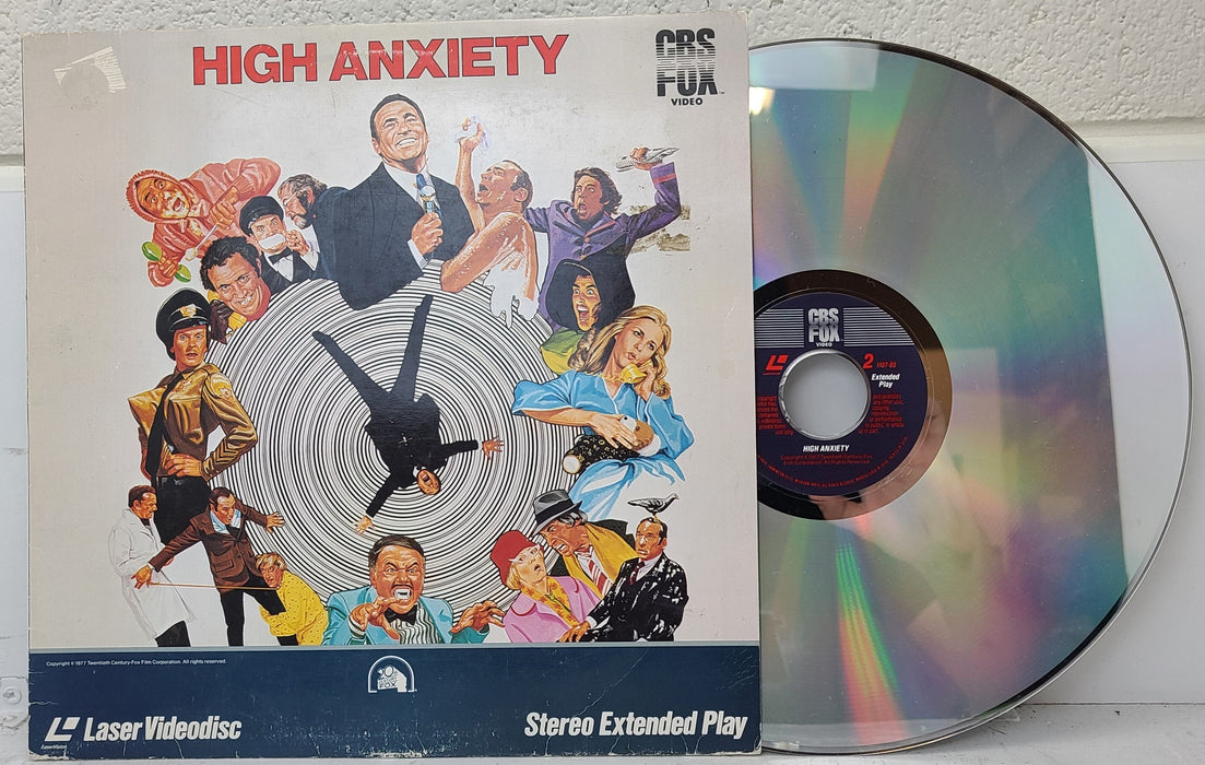 High Anxiety LaserDisc Movie-Electronics-SpenCertified-refurbished-vintage-electonics