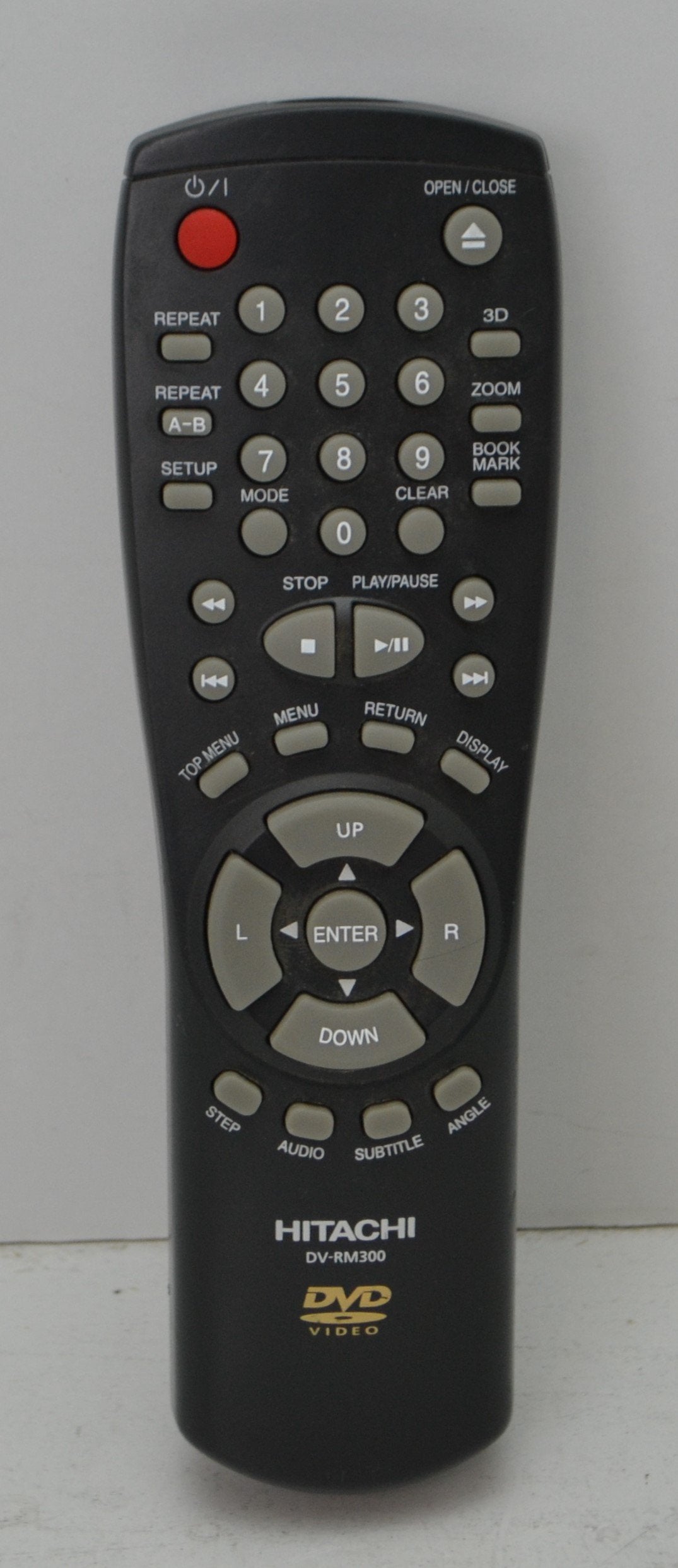 Hitachi DV-RM300 Remote Control DVP305 DVP3050 DVP3054 DVP305U DVP305V ...