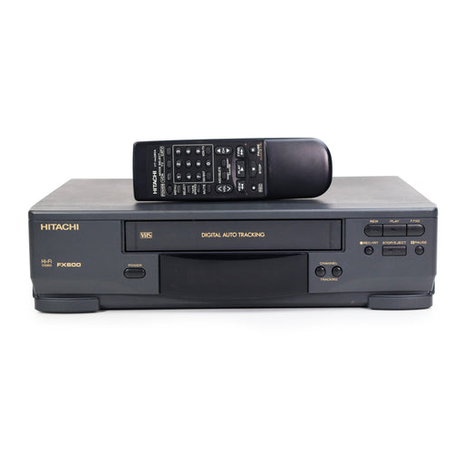 Hitachi VT-FX600C VCR / VHS Player with Hi-Fi Stereo-Electronics-SpenCertified-refurbished-vintage-electonics