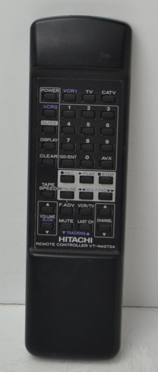 Hitachi - VT-RM273A - VCR / VHS Player - Remote Control 5616492,-Remote-SpenCertified-refurbished-vintage-electonics