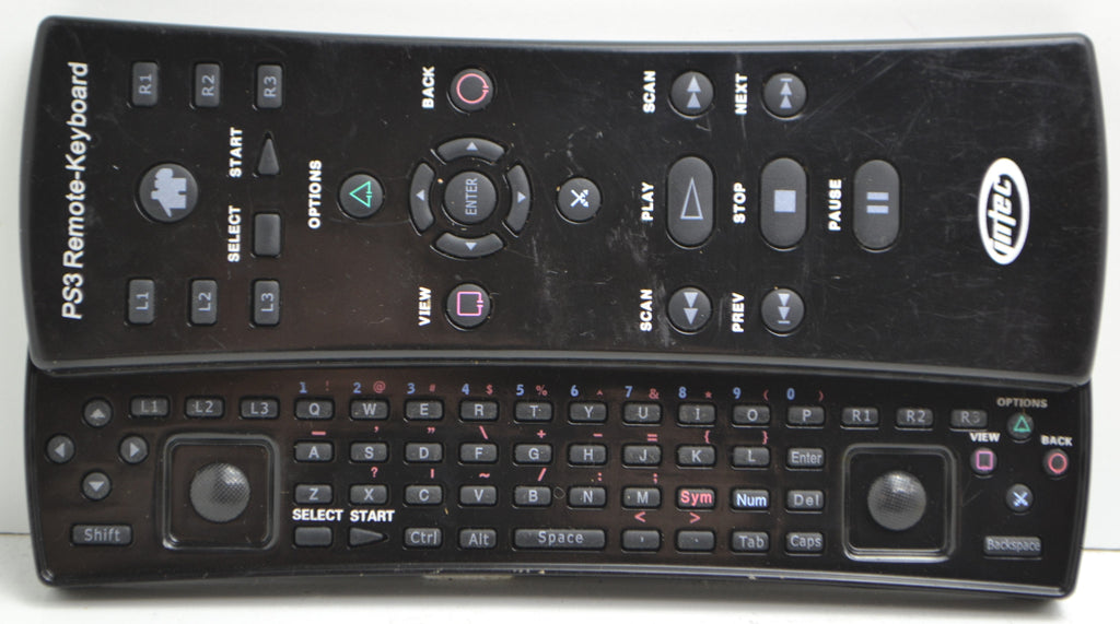 Intec Remote Control INTEC - PS3 PlayStation 3 Keyboard - G7720 - 4 in 1 Wireless Gaming So