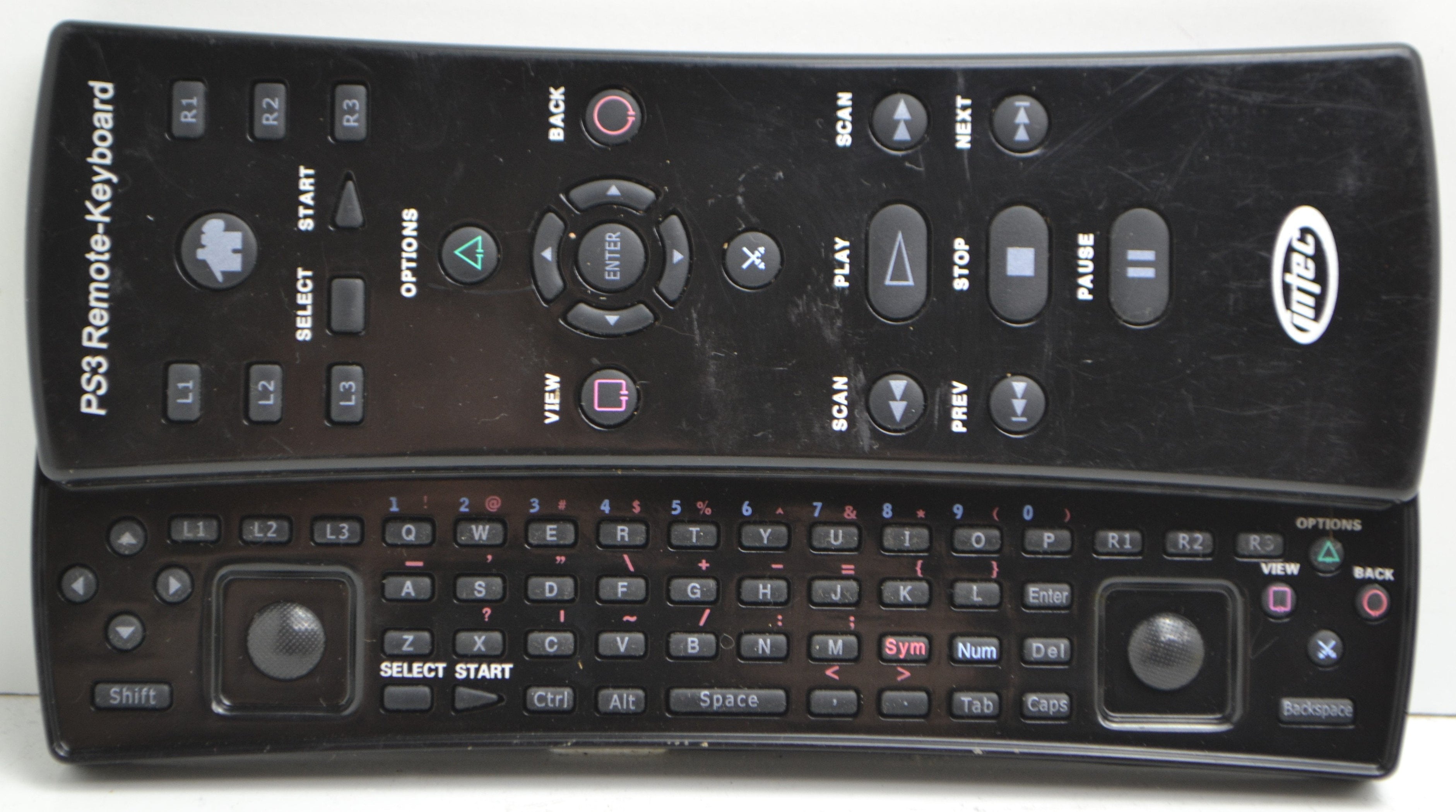 INTEC - PS3 PlayStation 3 Keyboard - G7720 - 4 in 1 Wireless Gaming So ...