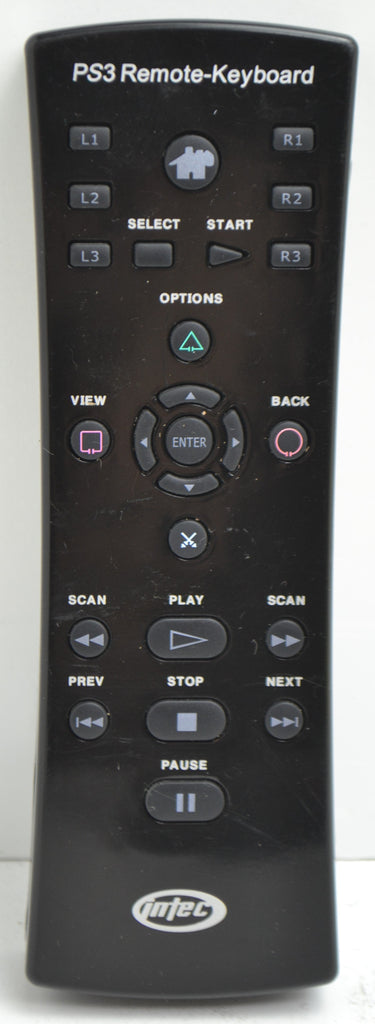 Intec Remote Control INTEC - PS3 PlayStation 3 Keyboard - G7720 - 4 in 1 Wireless Gaming So