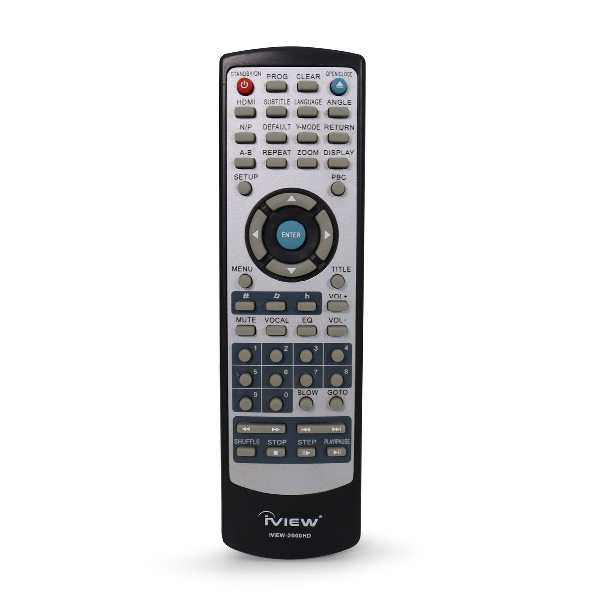 IView IVIEW-2000HD Remote Control for DVD Player Model IVIEW-2000HD an ...