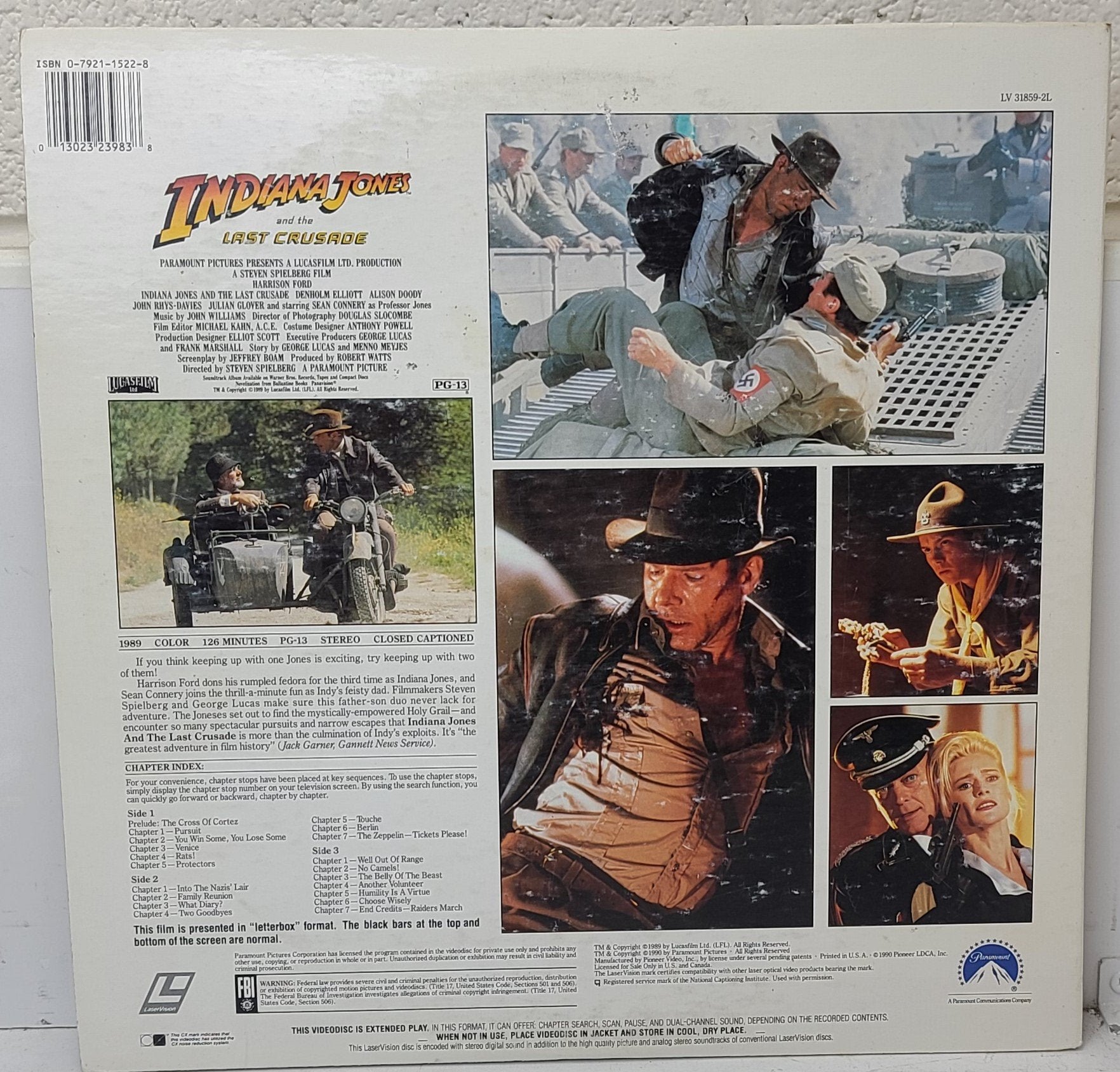 2022新商品 インディ ジョーンズ LASERDISC 外国映画 - brincando.eu