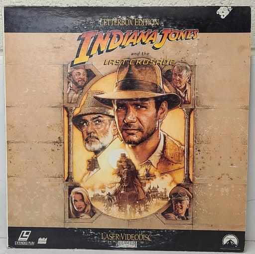 Indiana Jones and the Last Crusade LaserDisc Movie-Electronics-SpenCertified-refurbished-vintage-electonics