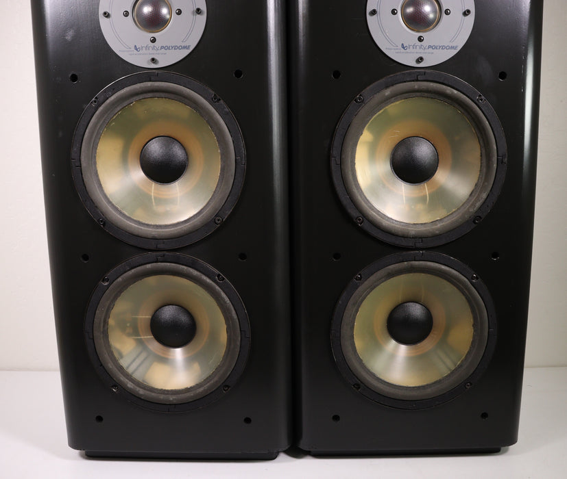 Infinity RS6000 Speaker Pair Ribbon Tweeter Polydome (HEAVY WEAR)-Speakers-SpenCertified-vintage-refurbished-electronics