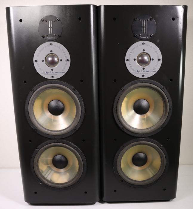 Infinity RS6000 Speaker Pair Ribbon Tweeter Polydome (HEAVY WEAR)-Speakers-SpenCertified-vintage-refurbished-electronics