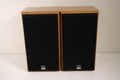 Infinity SL30 Bookshelf Speaker Pair 2 Way Dual Port Light Brown 150 Watts 8 Ohms
