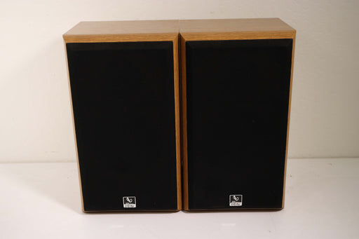 Infinity SL30 Bookshelf Speaker Pair 2 Way Dual Port Light Brown 150 Watts 8 Ohms-Speakers-SpenCertified-vintage-refurbished-electronics