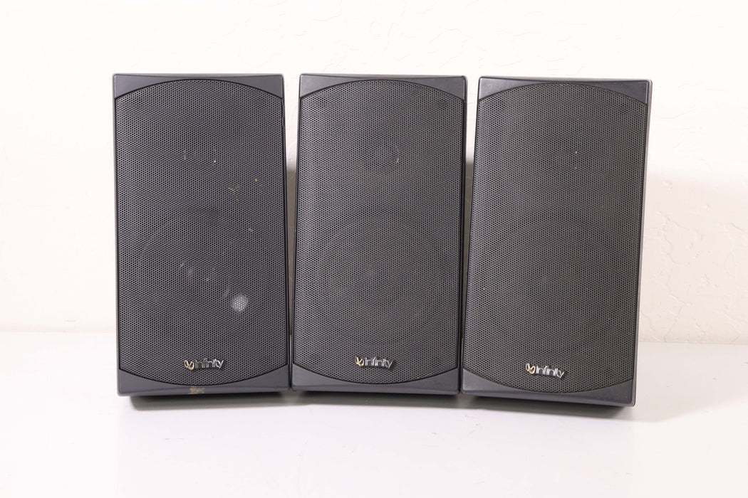 Infinity Universal Satellite US-1 3 Channel Speaker Set-Speakers-SpenCertified-vintage-refurbished-electronics