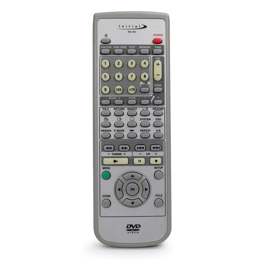 Initial RC-751 Remote Control for DVD Player DV1300-Remote-SpenCertified-refurbished-vintage-electonics