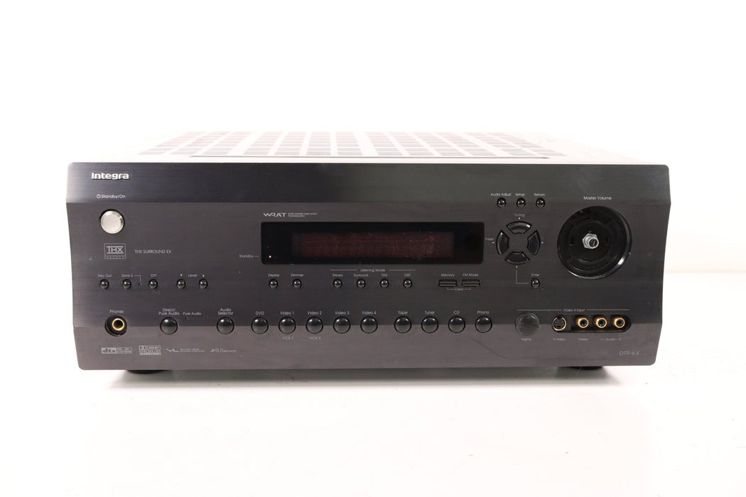 Integra DTR-6.4 Receiver Audio/Video Phono Digital Optical AM/FM Radio (No Remote) (Volume Knob Issues)-Audio & Video Receivers-SpenCertified-vintage-refurbished-electronics