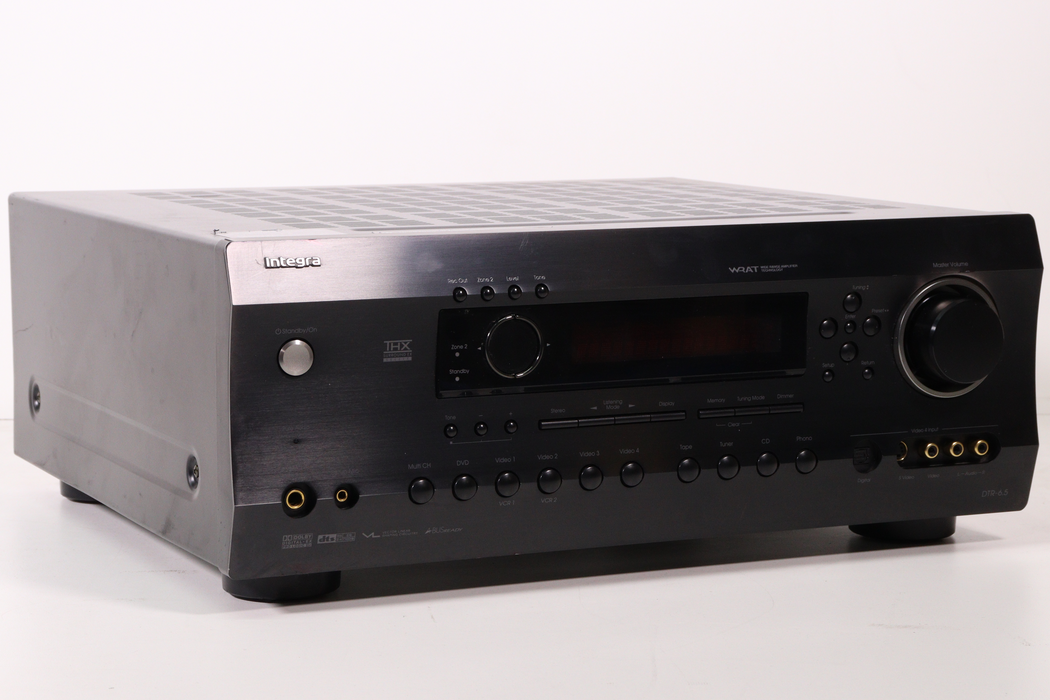 Integra DTR-6.5 Receiver Audio/Video Phono Digital Optical AM/FM Radio-Audio & Video Receivers-SpenCertified-vintage-refurbished-electronics