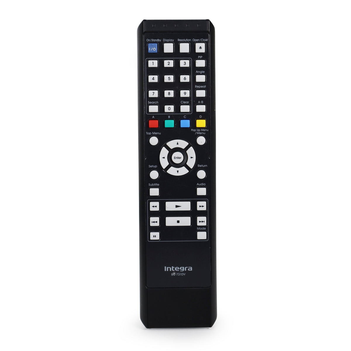 Integra RC-731DV Remote Control For Integra Blu-Ray Player Model DBS-6 ...