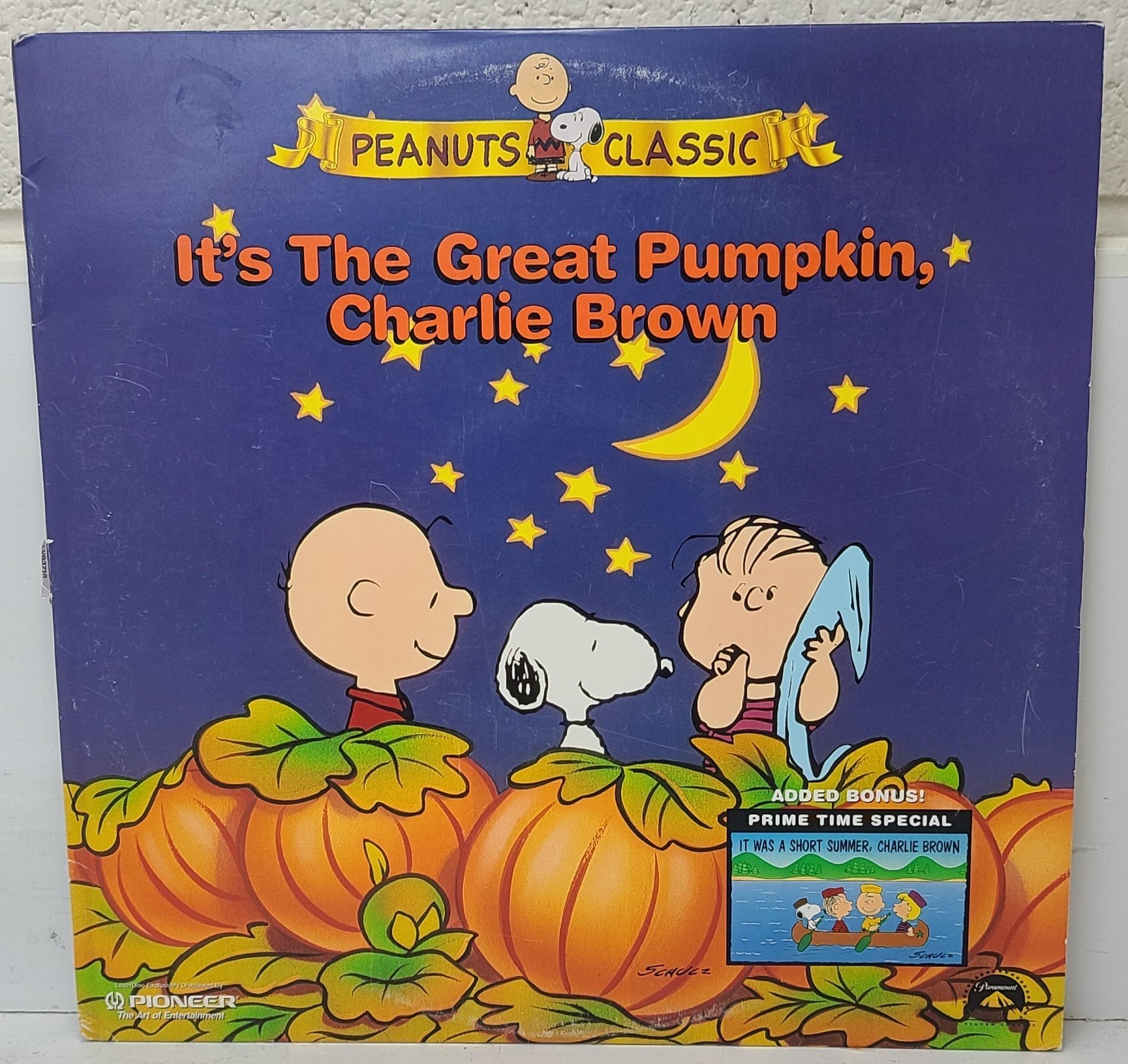 It's The Great Pumpkin, Charlie Brown Laserdisc Movie