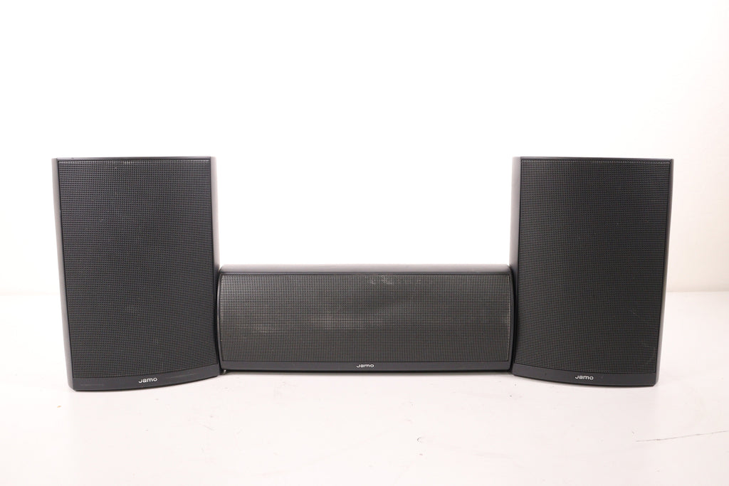 JAMO A3CEN Center Channel Speaker with Dual Bookshelf Speakers
