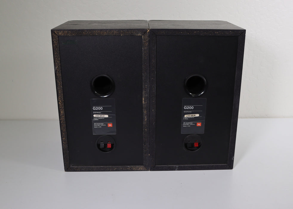 JBL G200 Bookshelf Speaker Pair 15" Tall-Speakers-SpenCertified-vintage-refurbished-electronics