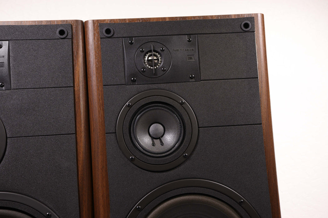 JBL LX55 High End Stereo Speaker Pair Set Dark Brown 3 Way System (2 Speakers)-Speakers-SpenCertified-vintage-refurbished-electronics