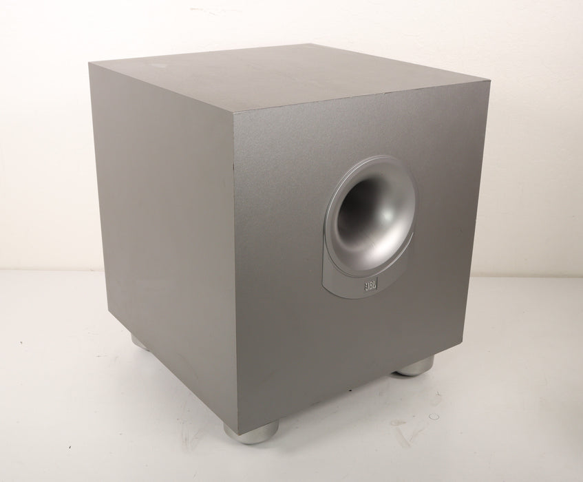 JBL SUB145 8 Inch Powered Subwoofer Speaker System Grey-Speakers-SpenCertified-vintage-refurbished-electronics